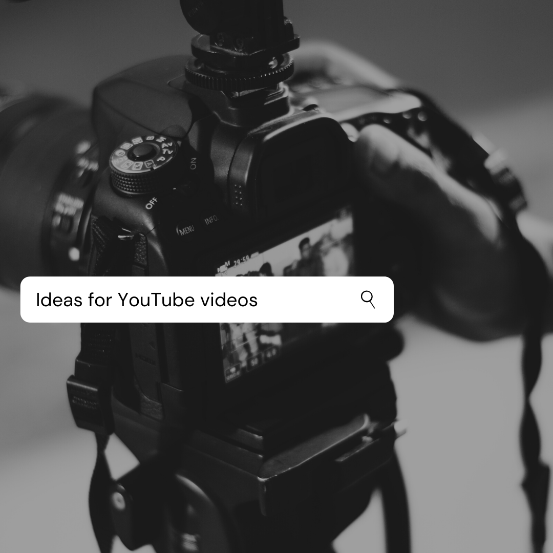 youtube video ideas